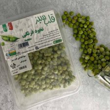 نخود فرنگی 400 گرمی ظرف قلب سبز