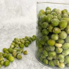 نخود فرنگی 800 گرمی ظرفی قلب سبز